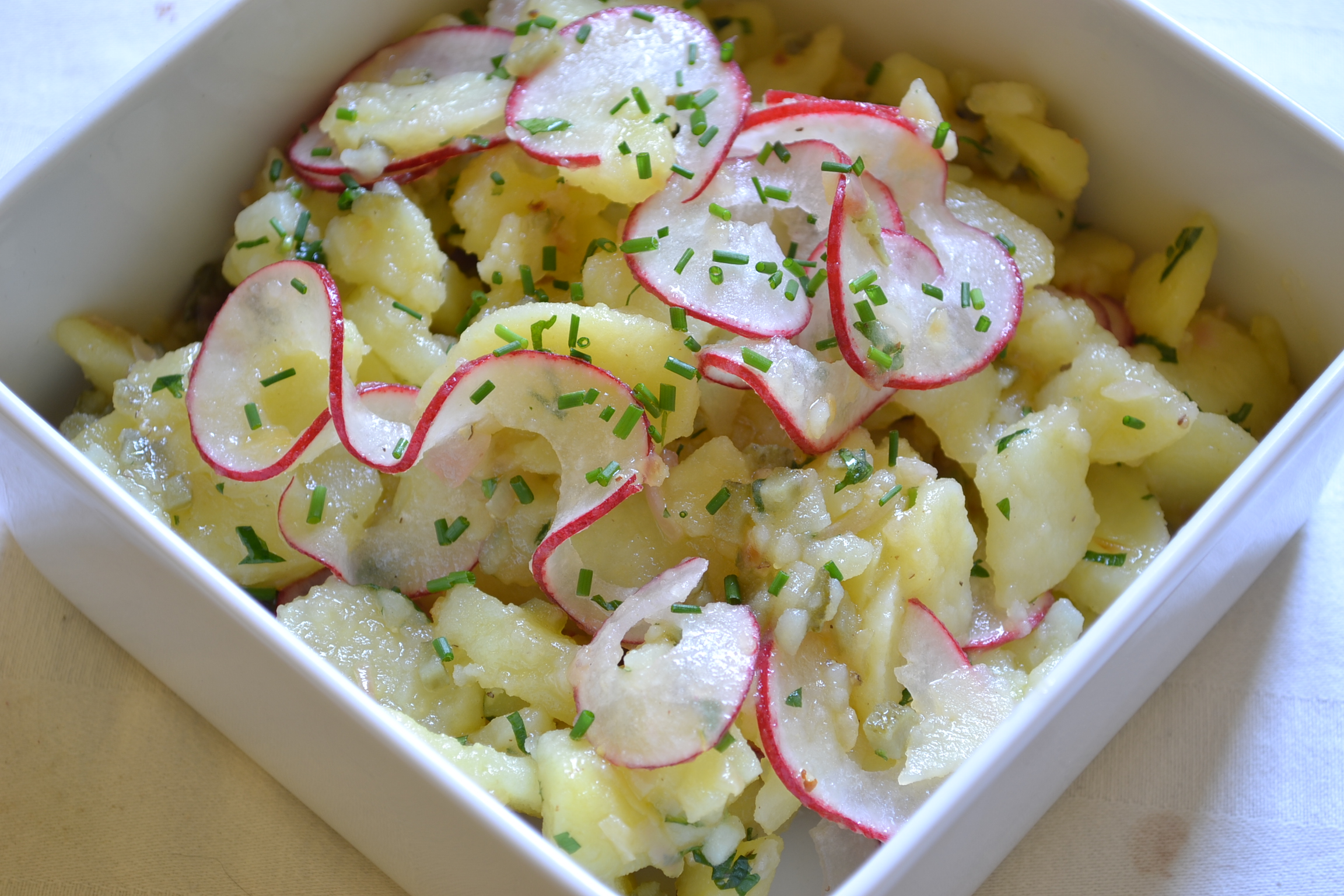 Kartoffelsalat mit Radieschen – kochwerk