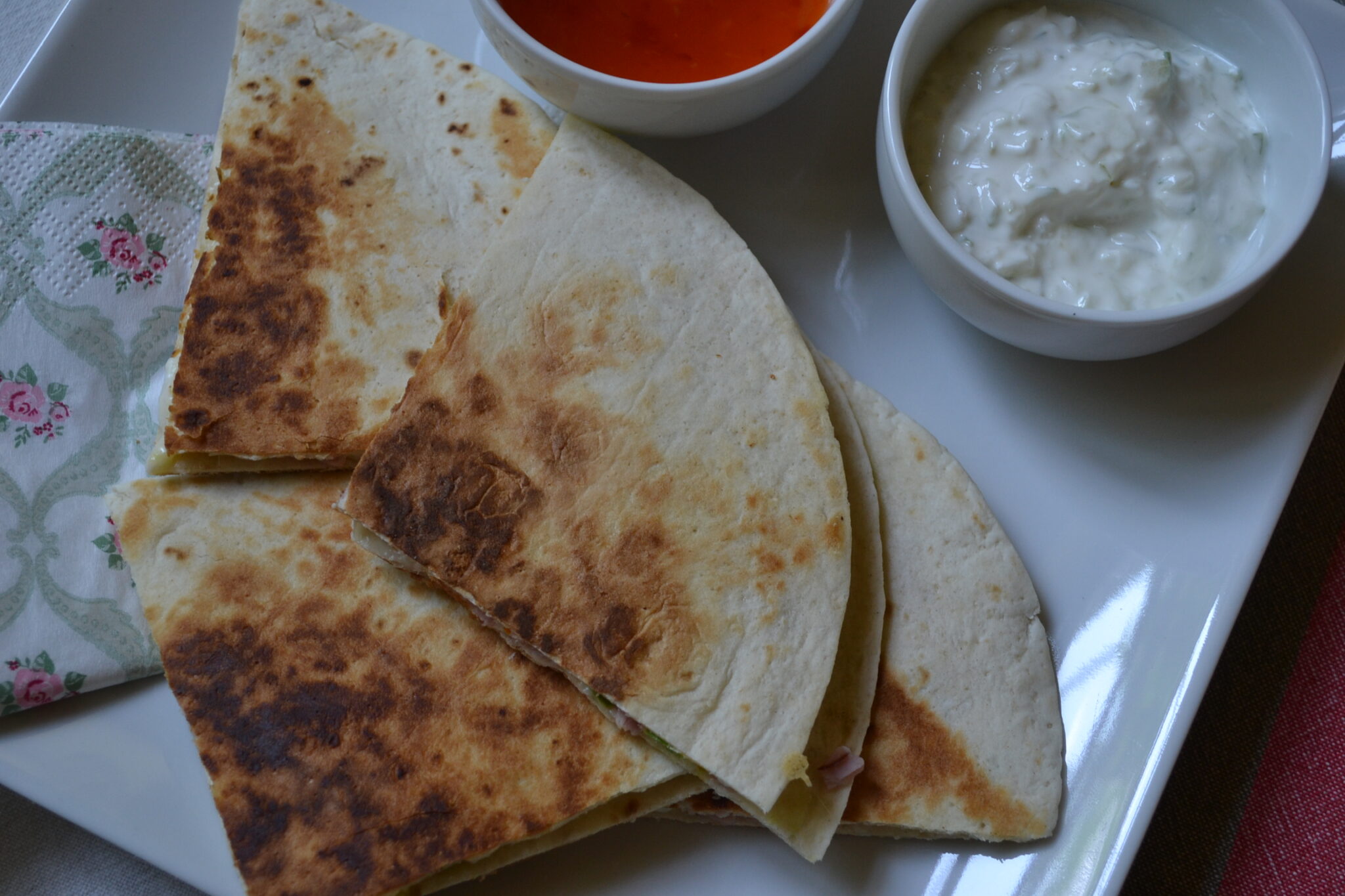 Quesadillas mit Paprika kochwerk